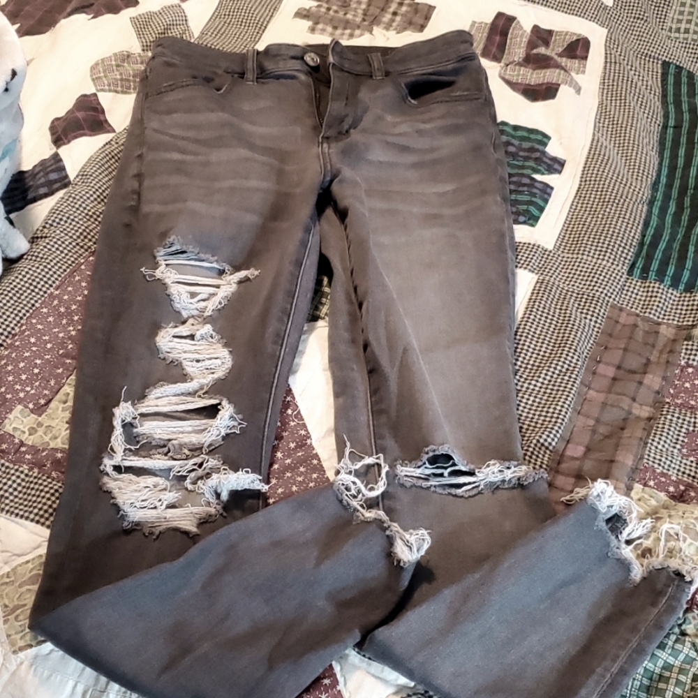 American Eagle super high rise jegging
